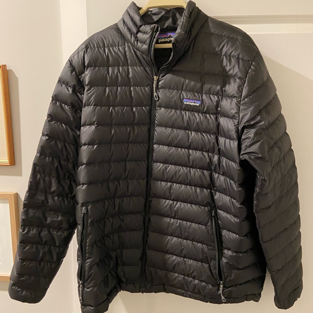 Patagonia Down Puffer Sweater Jacket XL Black